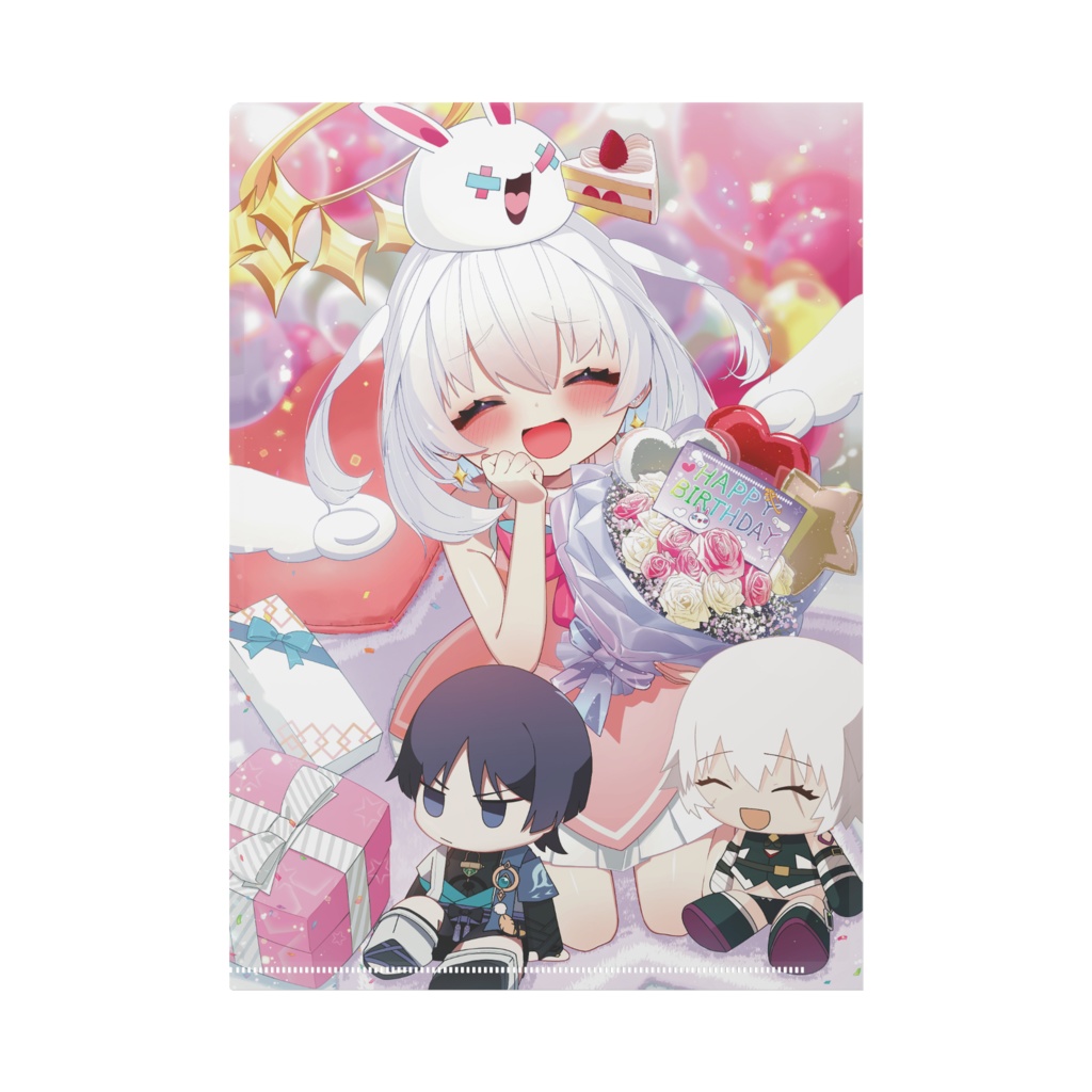 白神らび2024誕生日記念グッズクリアファイル
