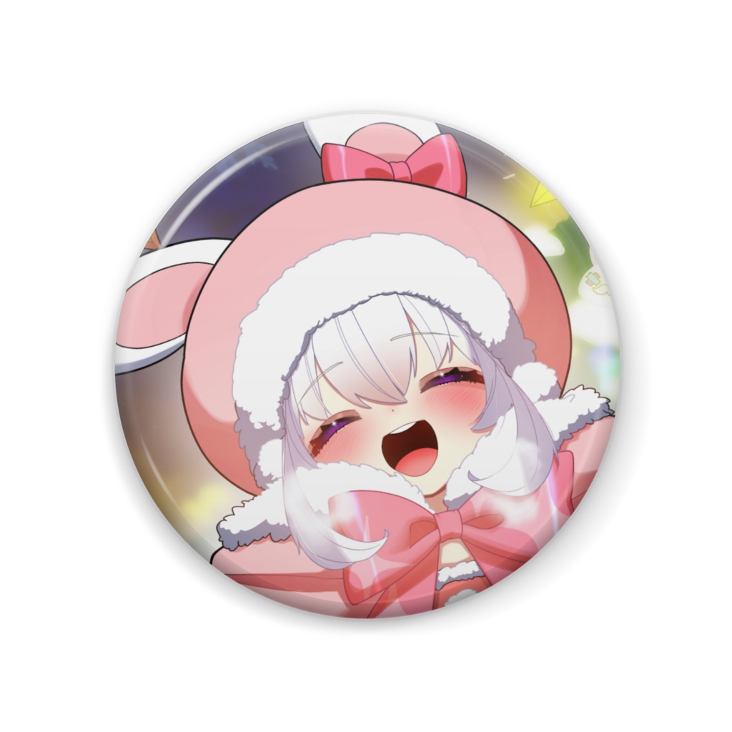 白神らび2024クリスマスグッズ缶バッチ2