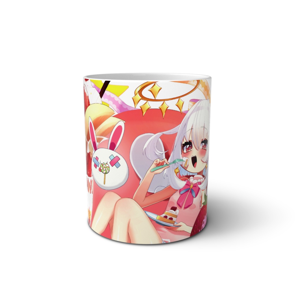 白神らび1周年記念グッズマグカップ