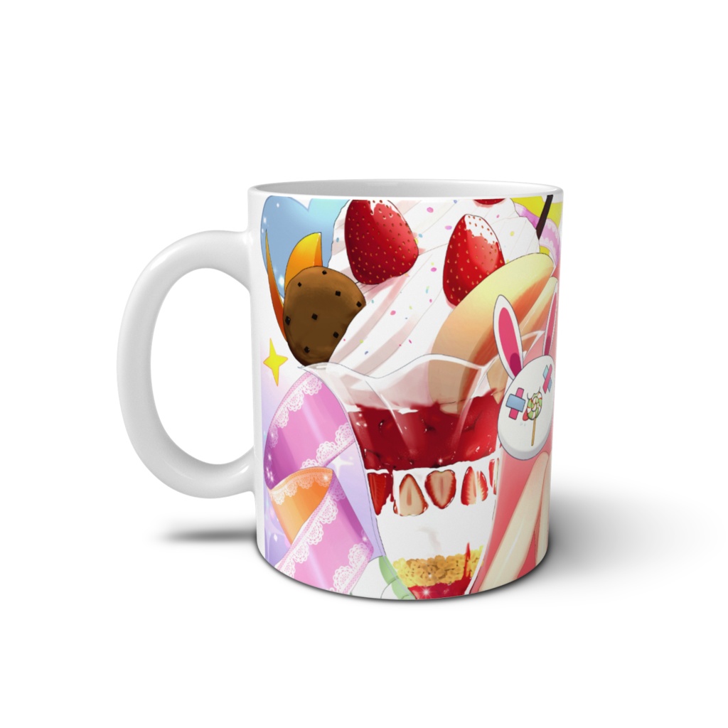 白神らび1周年記念グッズマグカップ