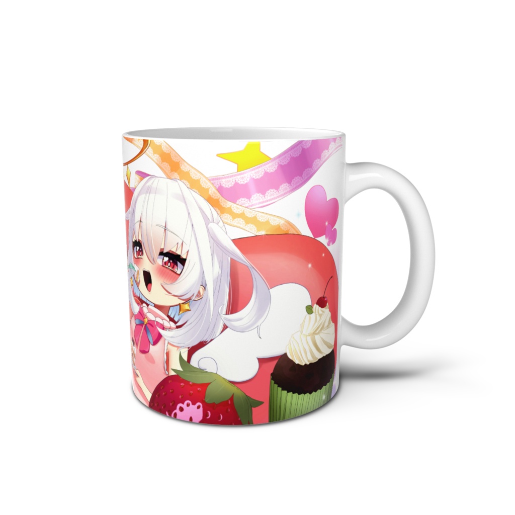 白神らび1周年記念グッズマグカップ