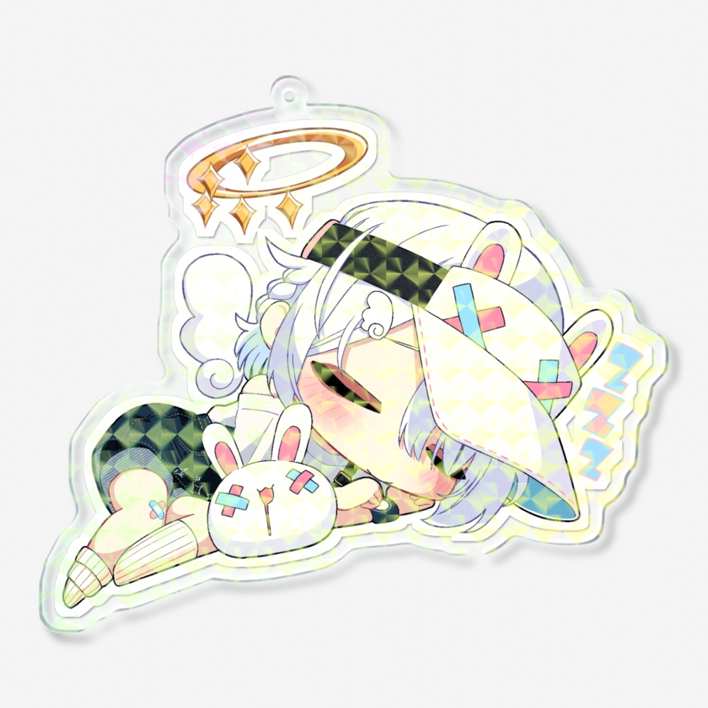 白神らび2025誕生日記念グッズホログラムアクリルキーホルダー2