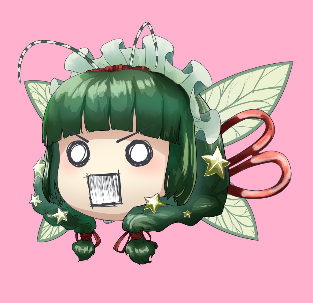 フリー素材 ゆっくり かそり 【ザンゲキタイセー式】