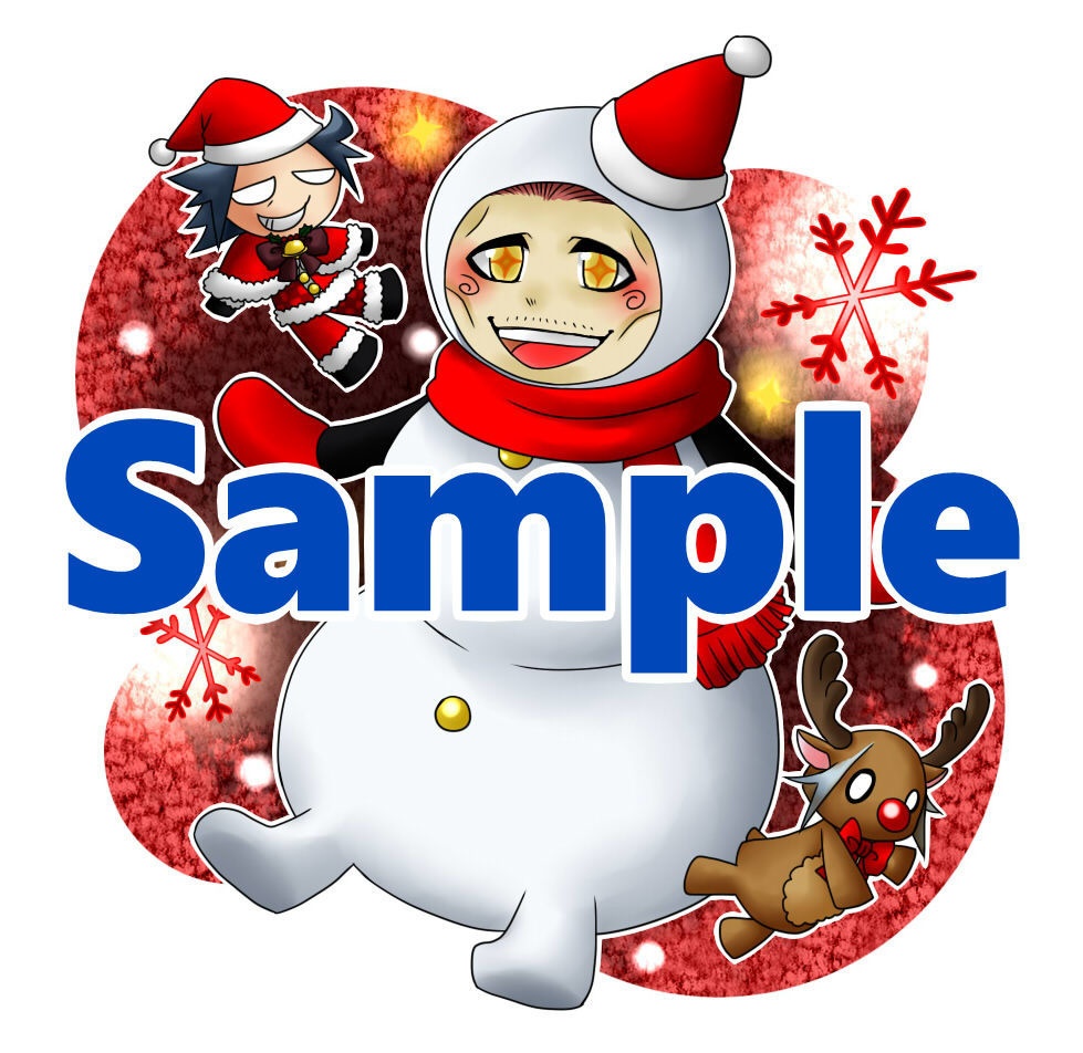 【ノースポールの糸】クリスマスアクリルフィギュアスタンド