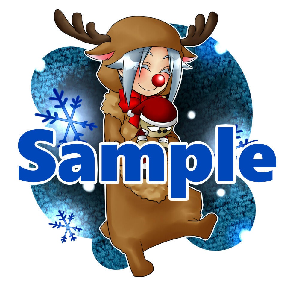 【ノースポールの糸】クリスマスアクリルフィギュアスタンド