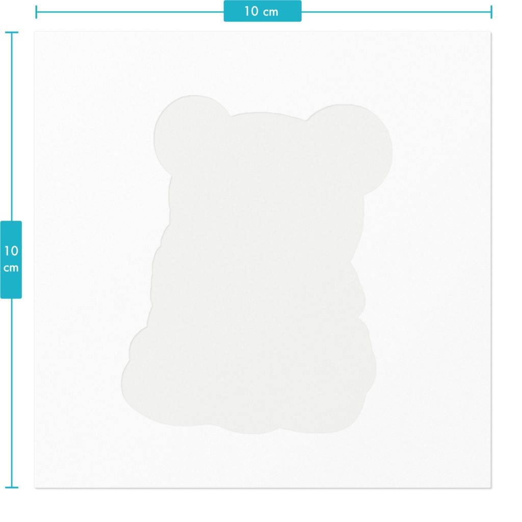 くまさんべいびステッカー