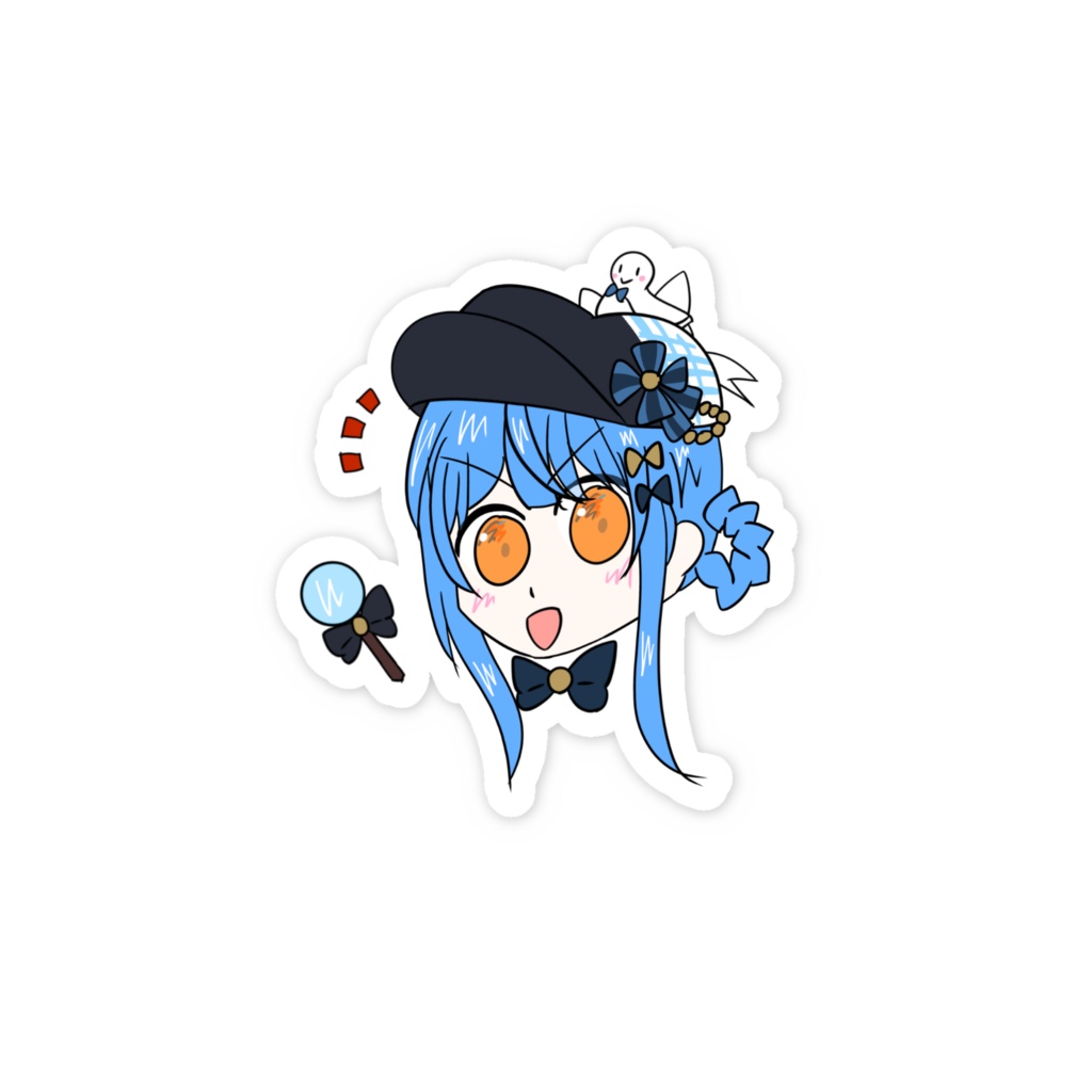 シェリーちゃんひらめきステッカー