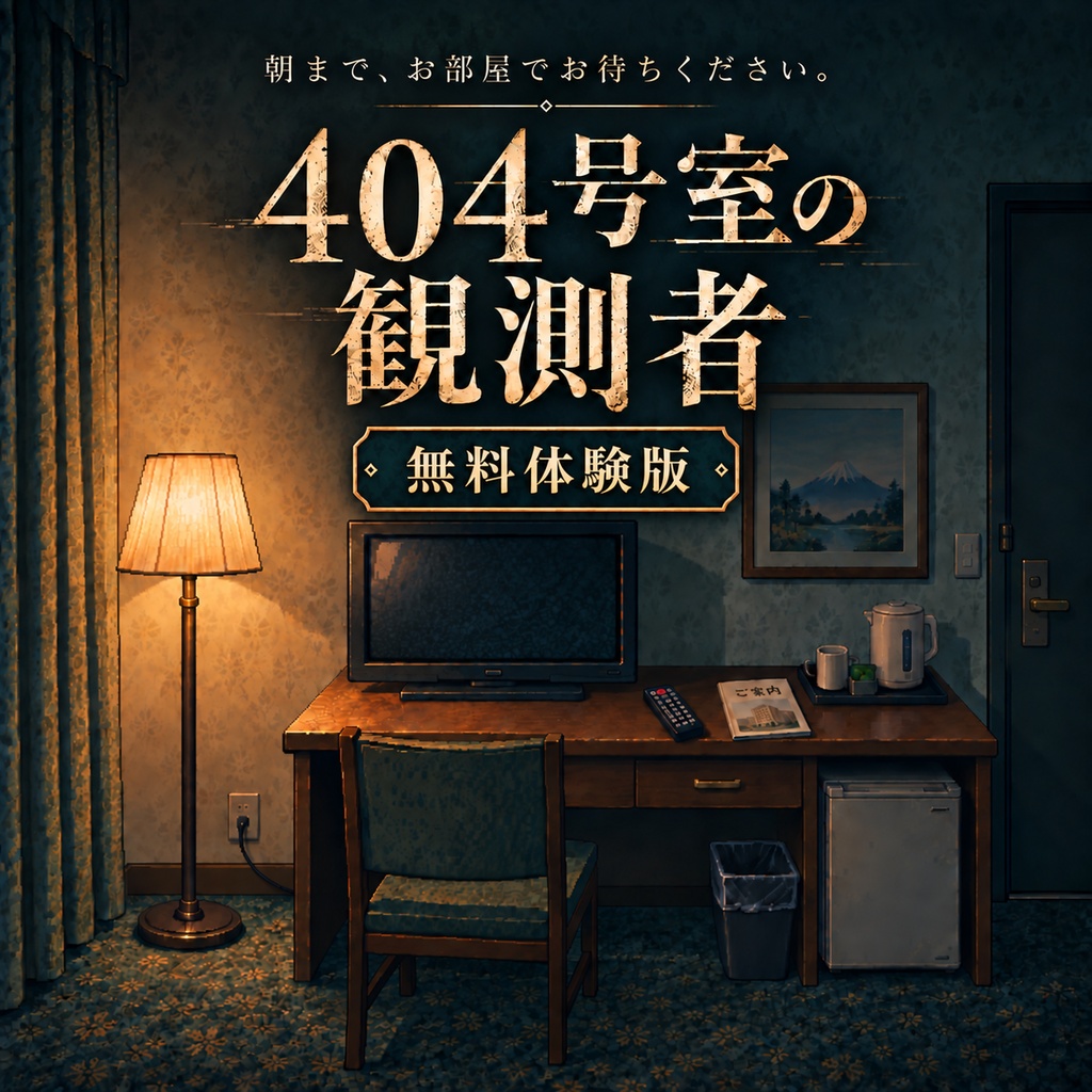 【無料体験版／脱出ゲーム】404号室の観測者