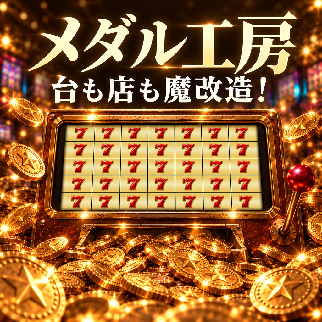 メダル工房｜放置で稼いでスロットを魔改造！