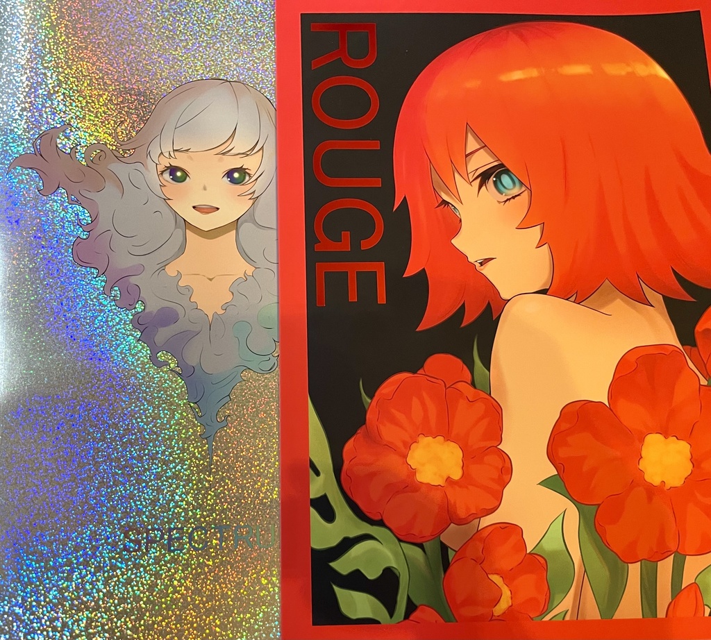 イラスト集『ROUGE』『SPECTRUM』セット 