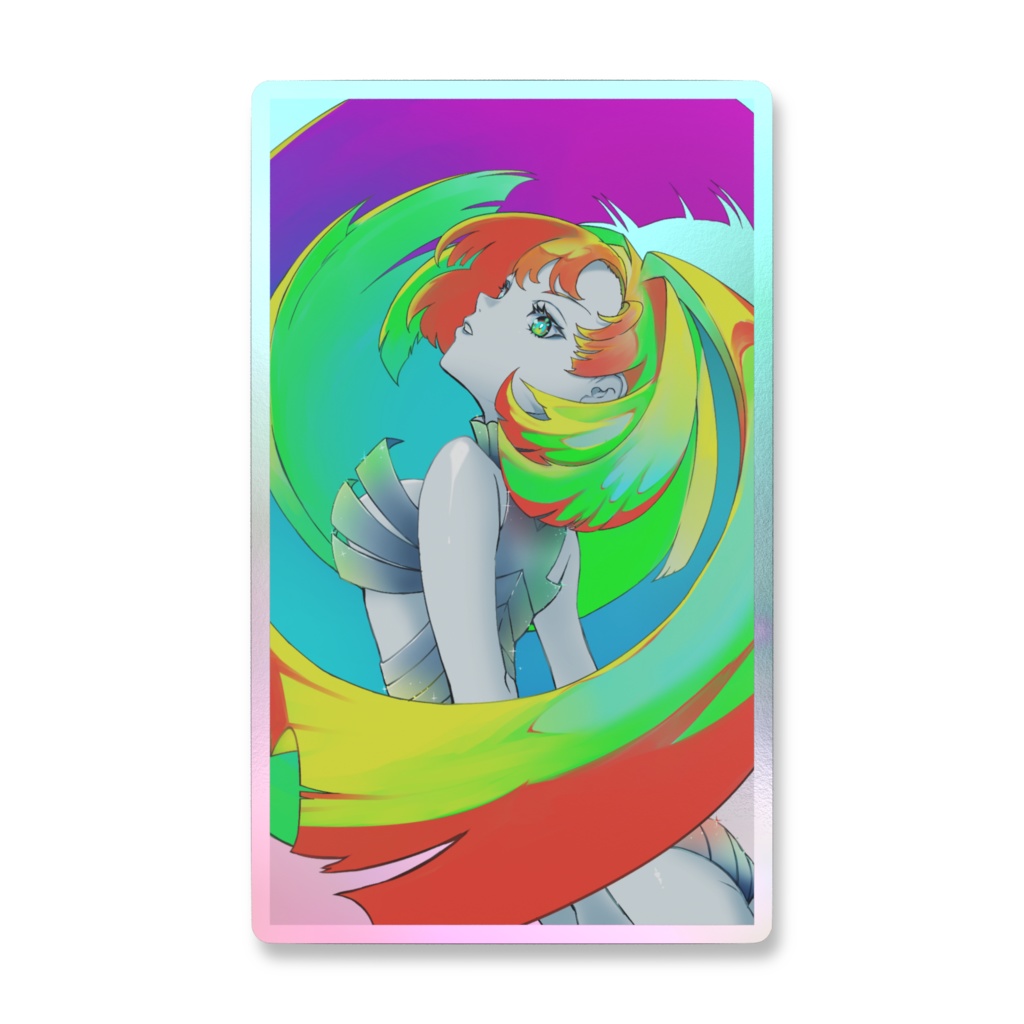 Colors of Me スマホステッカー