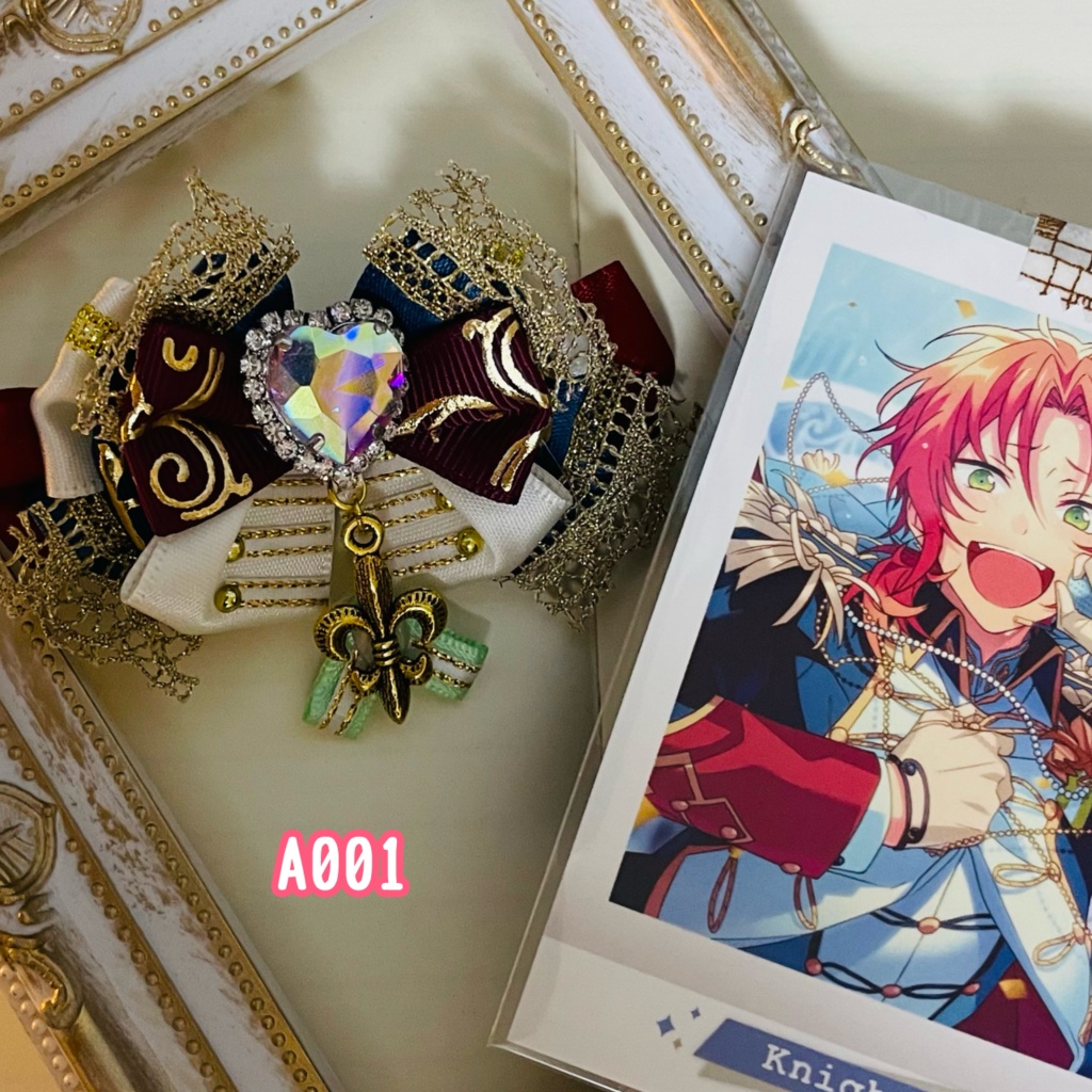 【A001〜005】あんスタ ぬいぐるみ 用 ヘアピン 新衣装 旧衣装