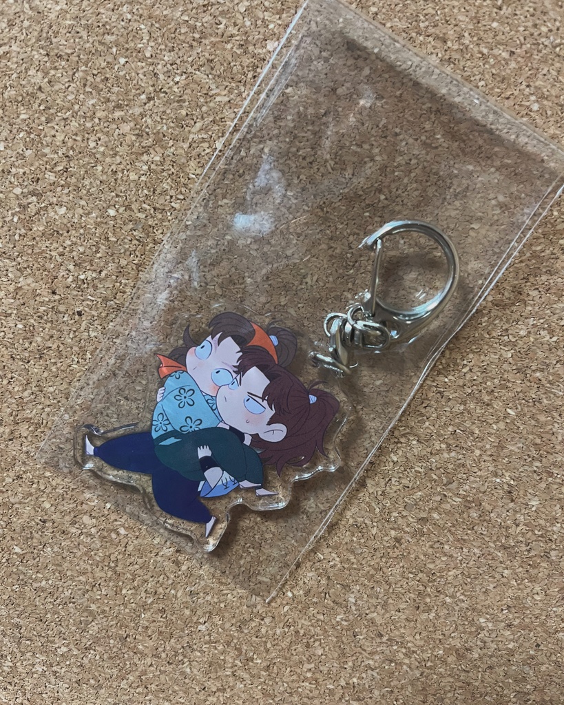 利こまアクリルキーホルダー