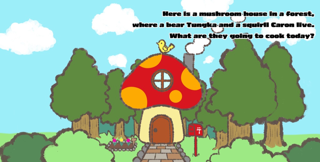 【PDF file English version】Let's cook! - Tungka&caron Birthday Crunchy Scone