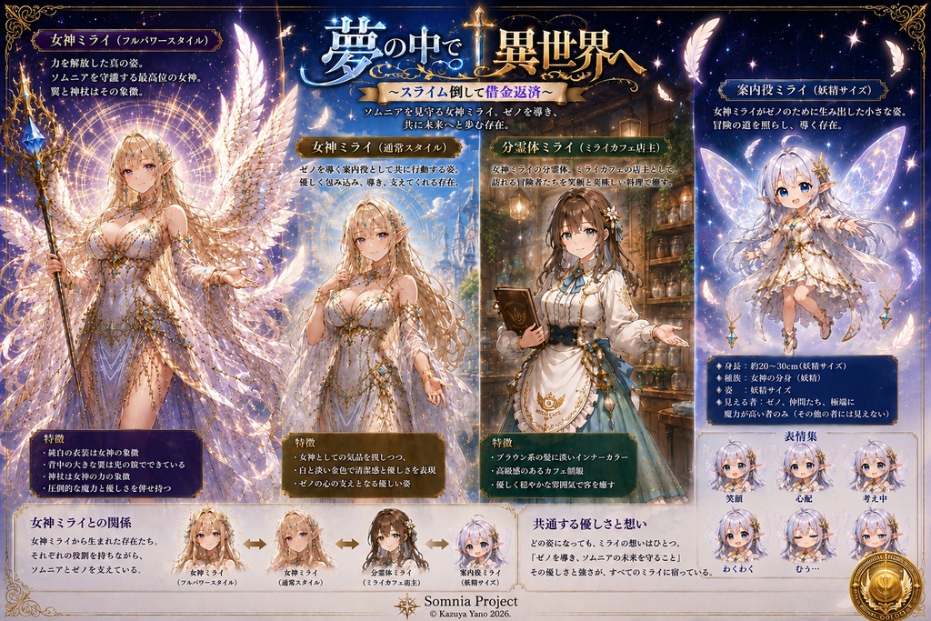 「女神ミライ【Somnia Project