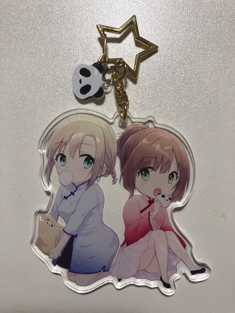 みくりーなチャイナアクキー Karinto14 Booth