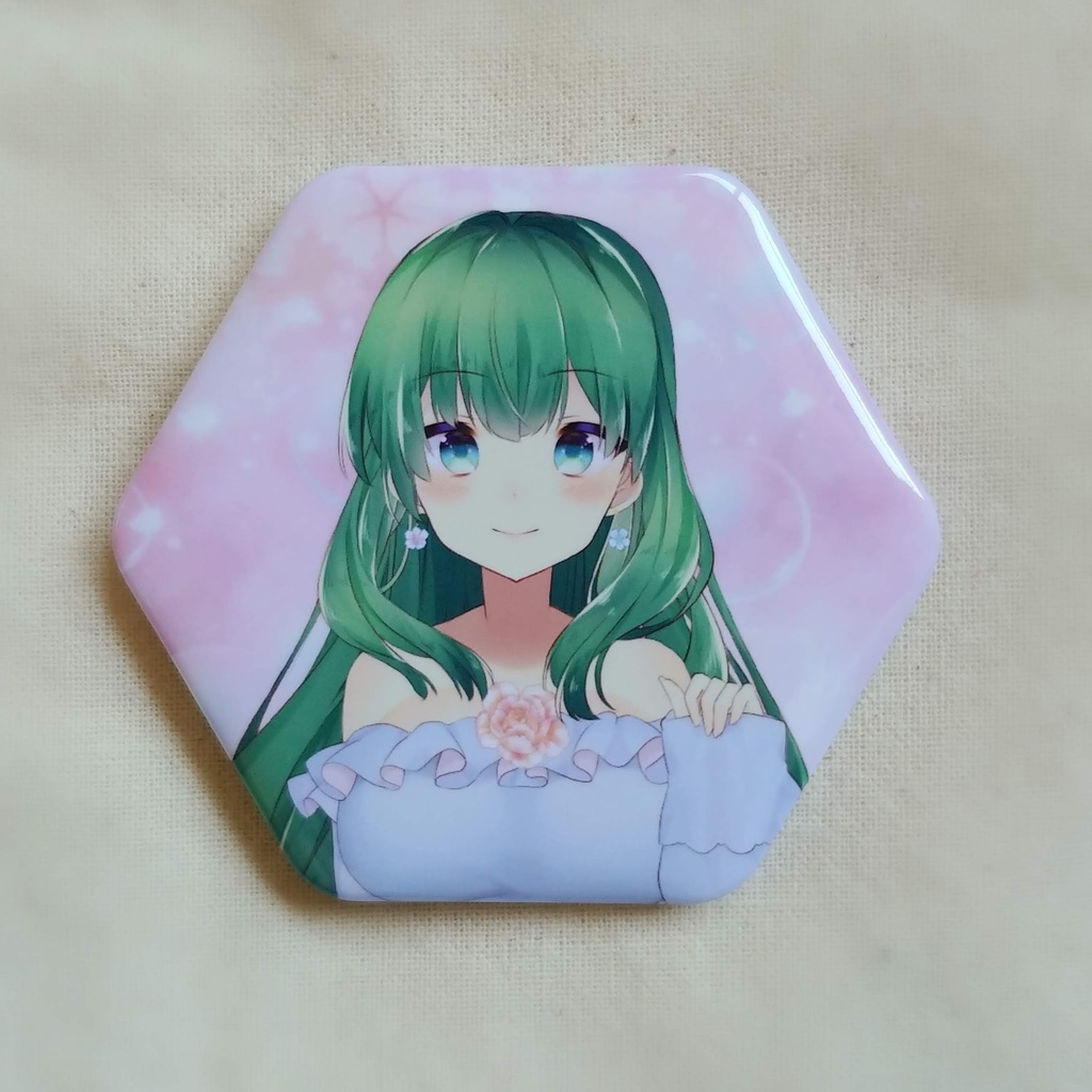 菜月はな　私服Ver.缶バッジ