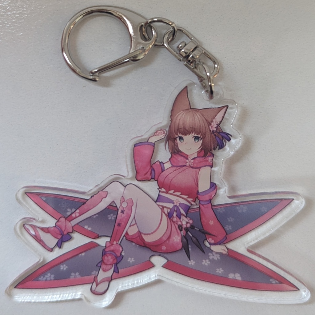 りとこ　アクリルキーホルダー