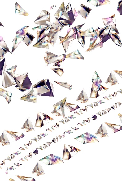 【クリスタ用】ダイヤモンド散りばめブラシ