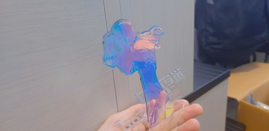 【初音ミク】オーロラアクスタ(メリーゴーラウンド)