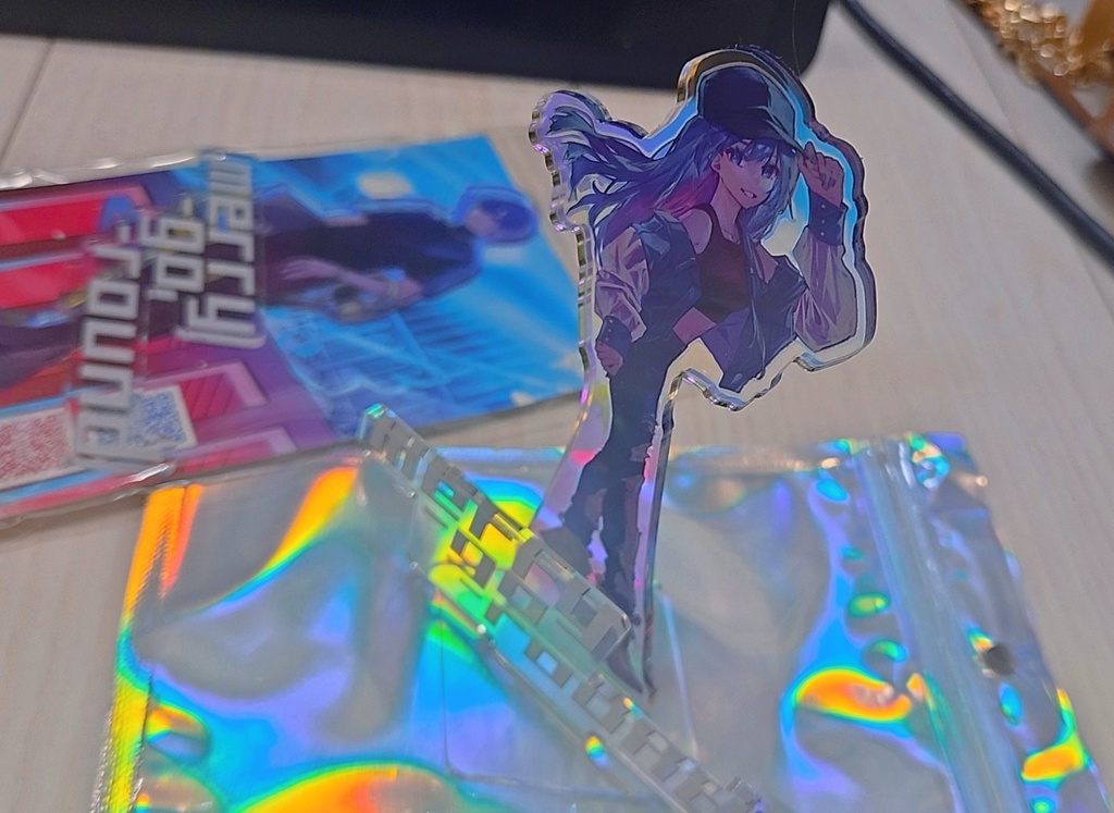 【初音ミク】オーロラアクスタ(メリーゴーラウンド)