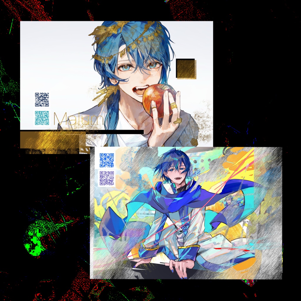 マァルム/人声革命 ポストカードセット