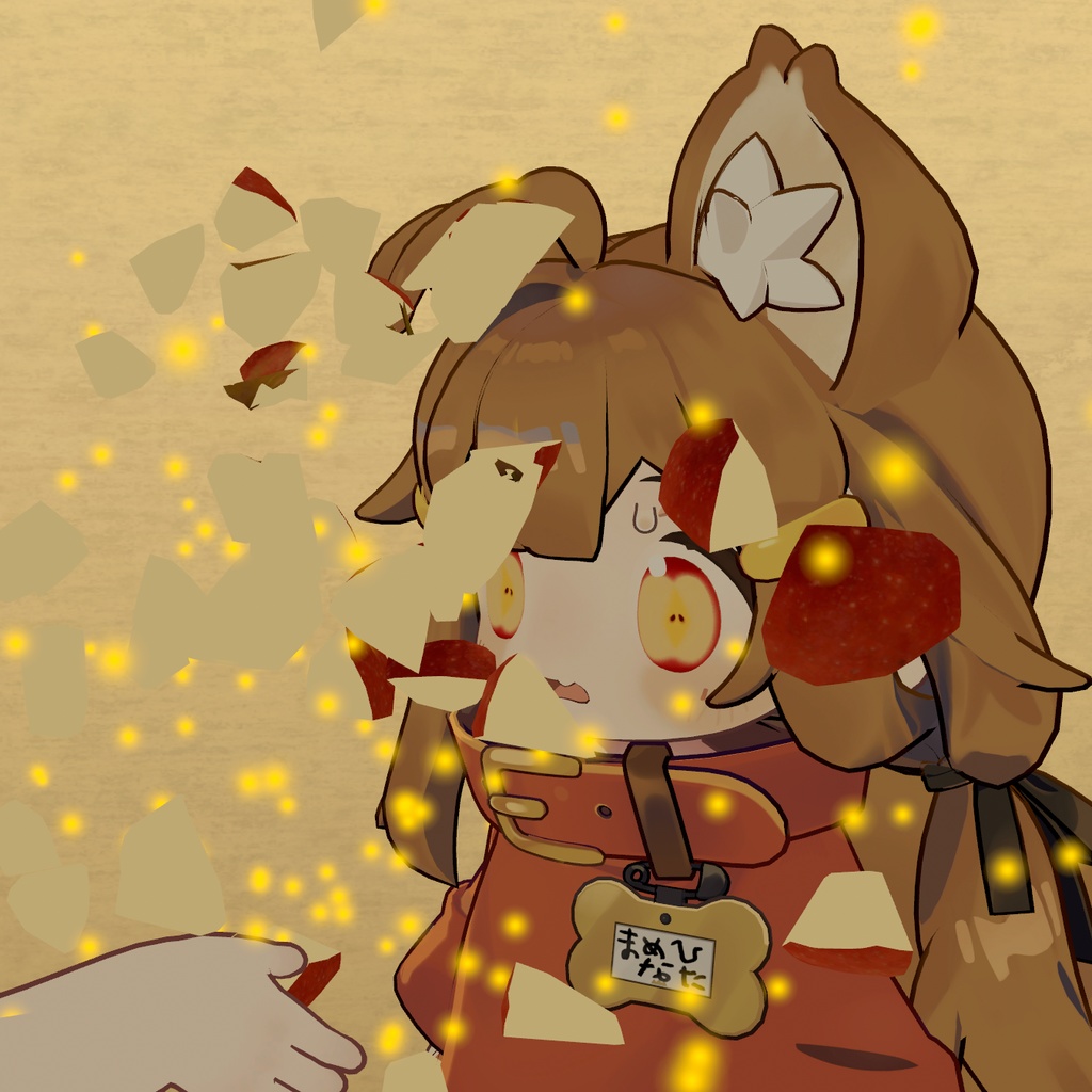 【まめひなた専用】りんごアイテクスチャ