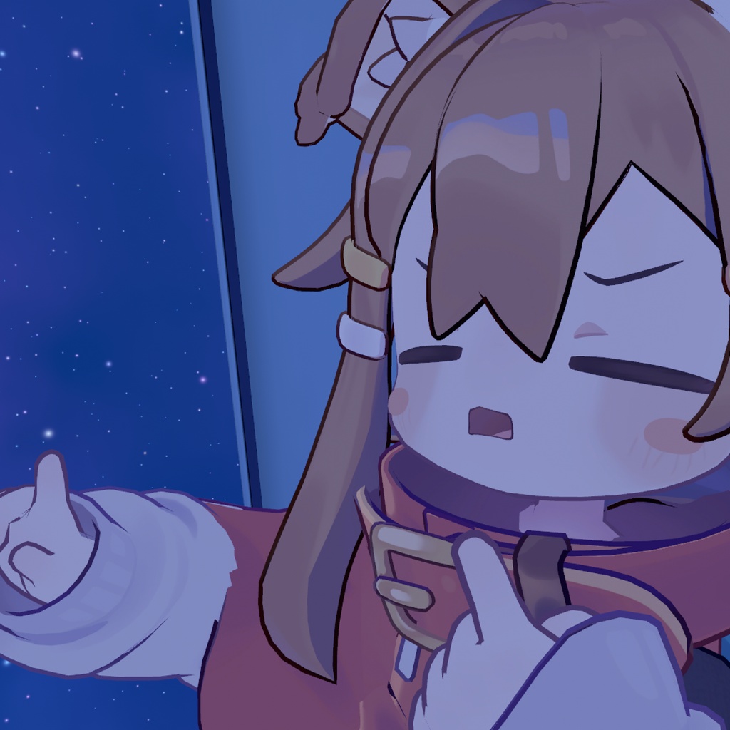 【無料版あり】糸目まめひなた表情セット