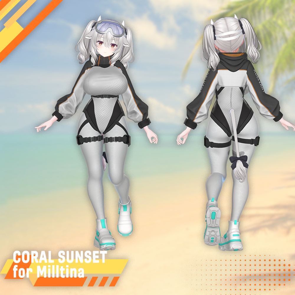 ASWー05『Coral Sunset』 5アバター対応