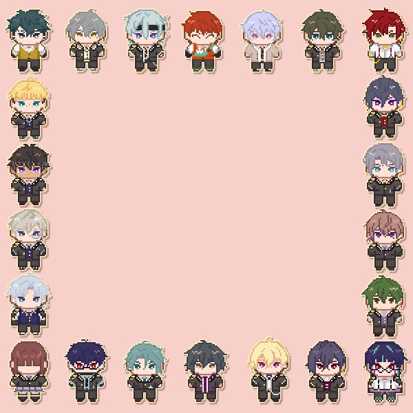 サークルカット　テンプレート