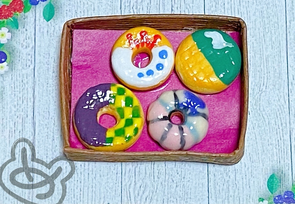 かまぼこ隊と柱たちのドーナツ(鬼滅の刃)