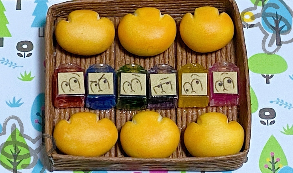 クリームパン&六つ子ジャム瓶(おそ松さん)