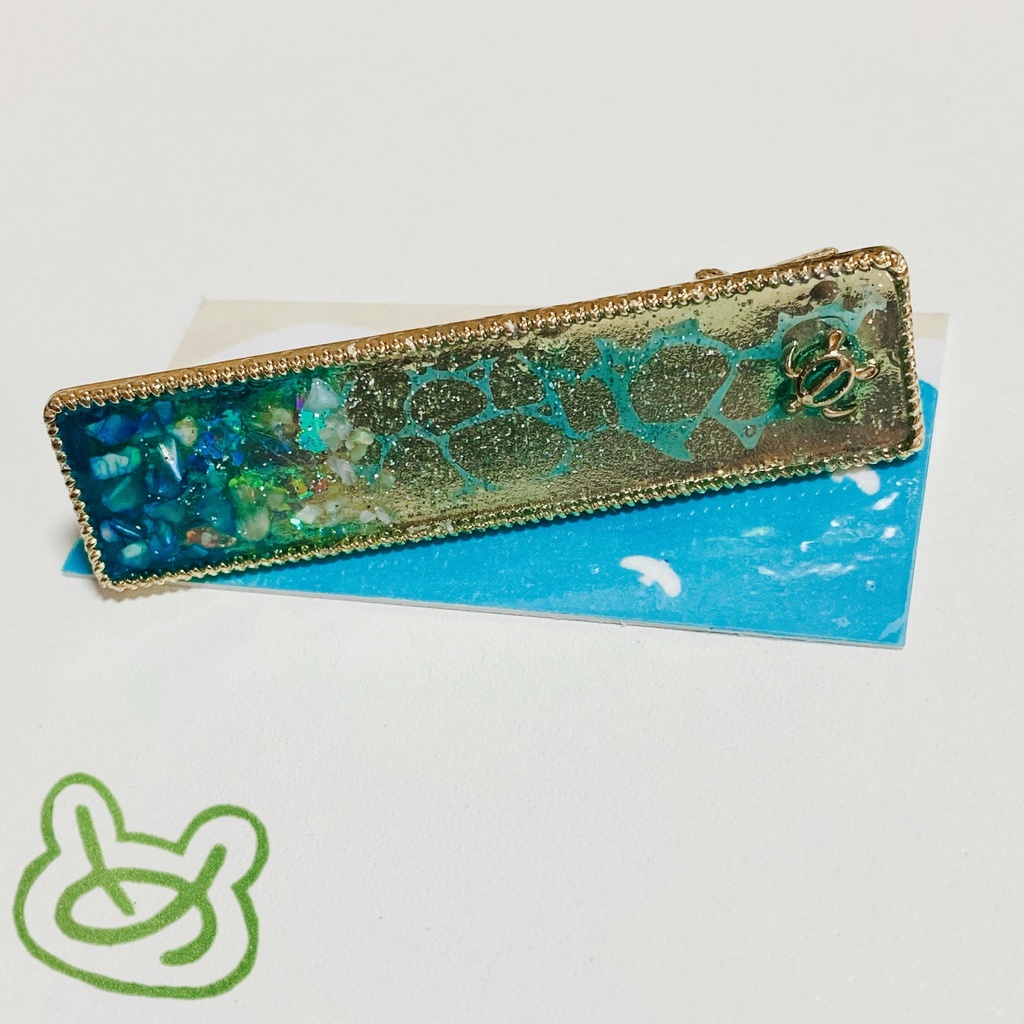 波際ヘアクリップ