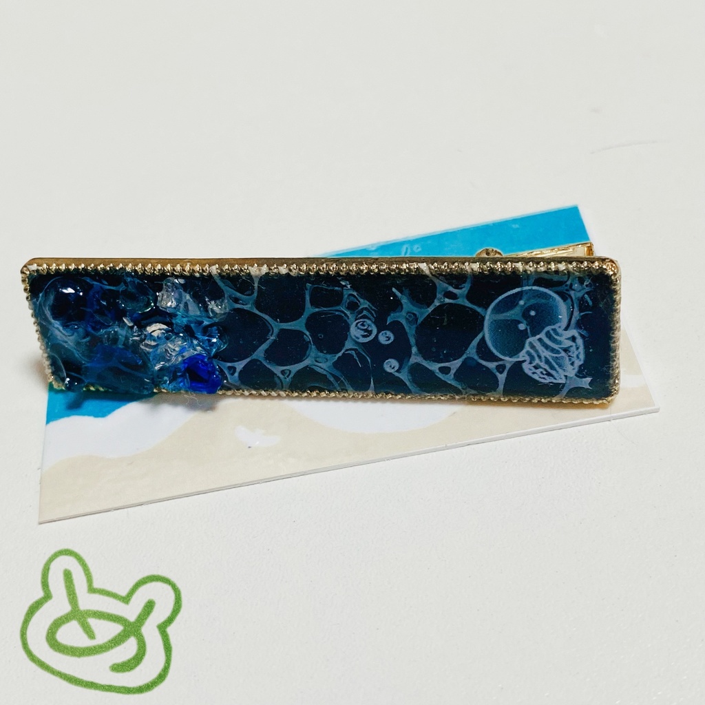 波際ヘアクリップ