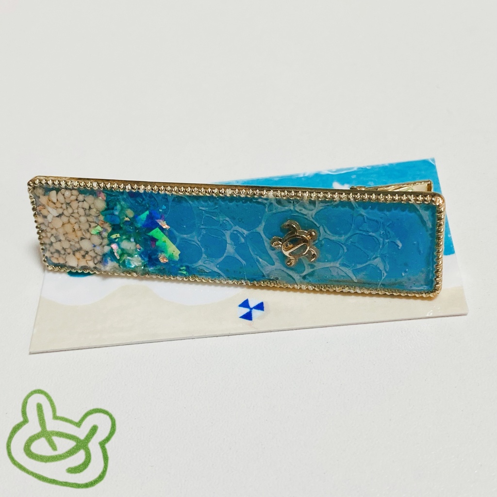 波際ヘアクリップ