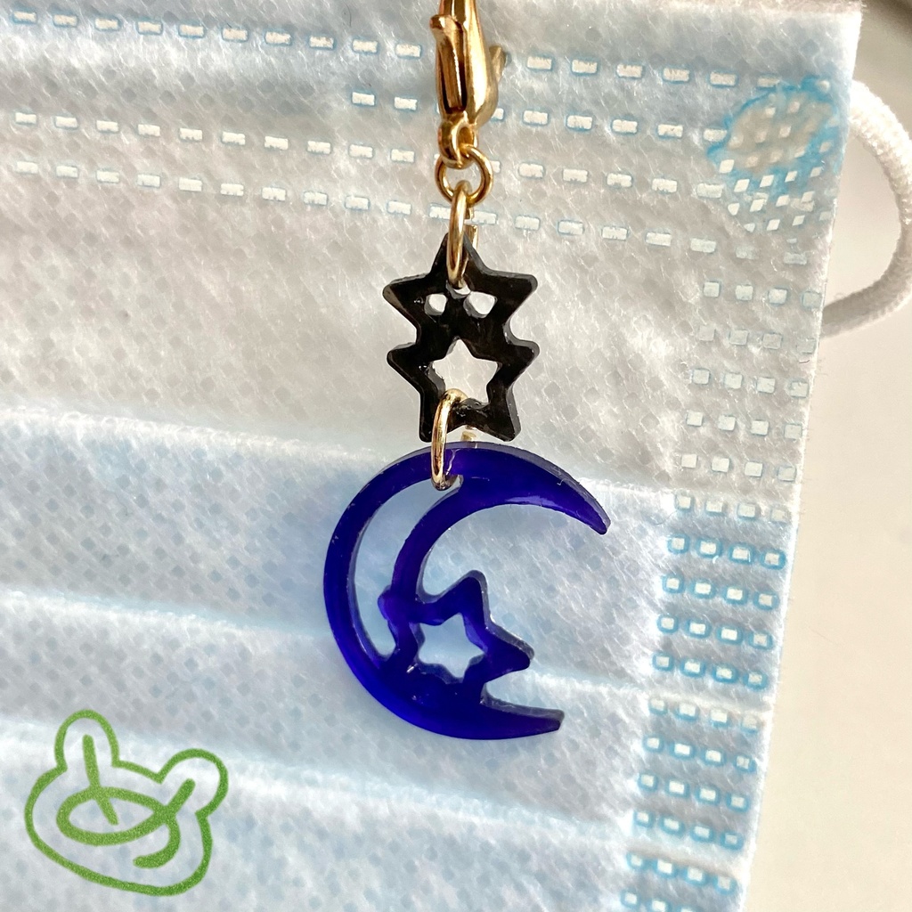 スタンドカラーマスクチャーム(スターダストクルセイダース)