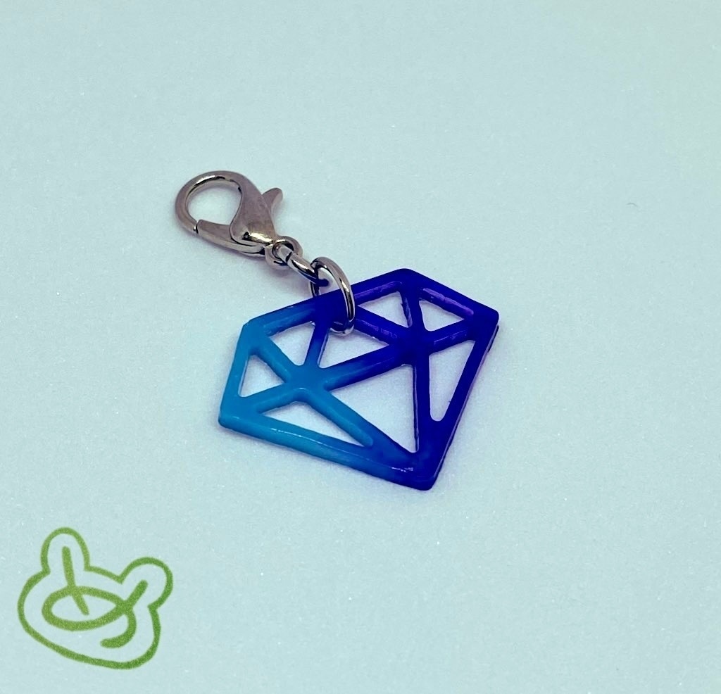 スタンドカラーマスクチャーム(ダイヤモンドは砕けない)