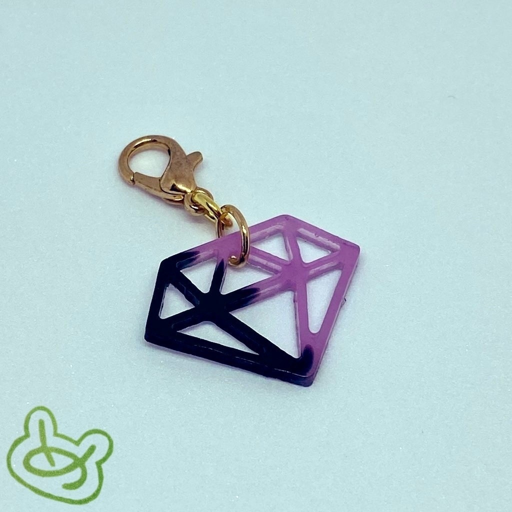 スタンドカラーマスクチャーム(ダイヤモンドは砕けない)