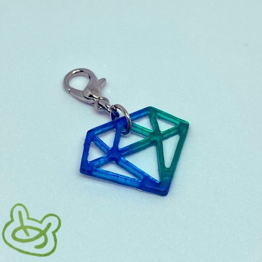 スタンドカラーマスクチャーム(ダイヤモンドは砕けない)