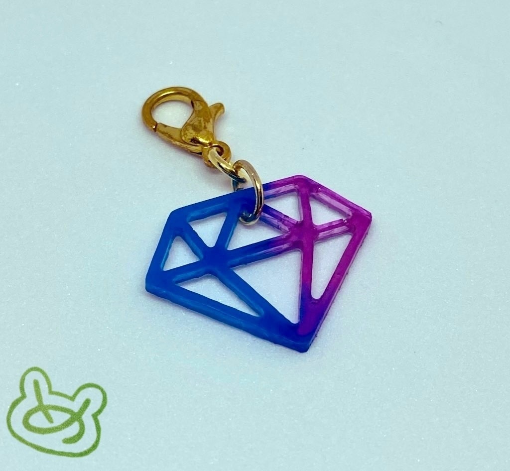 スタンドカラーマスクチャーム(ダイヤモンドは砕けない)