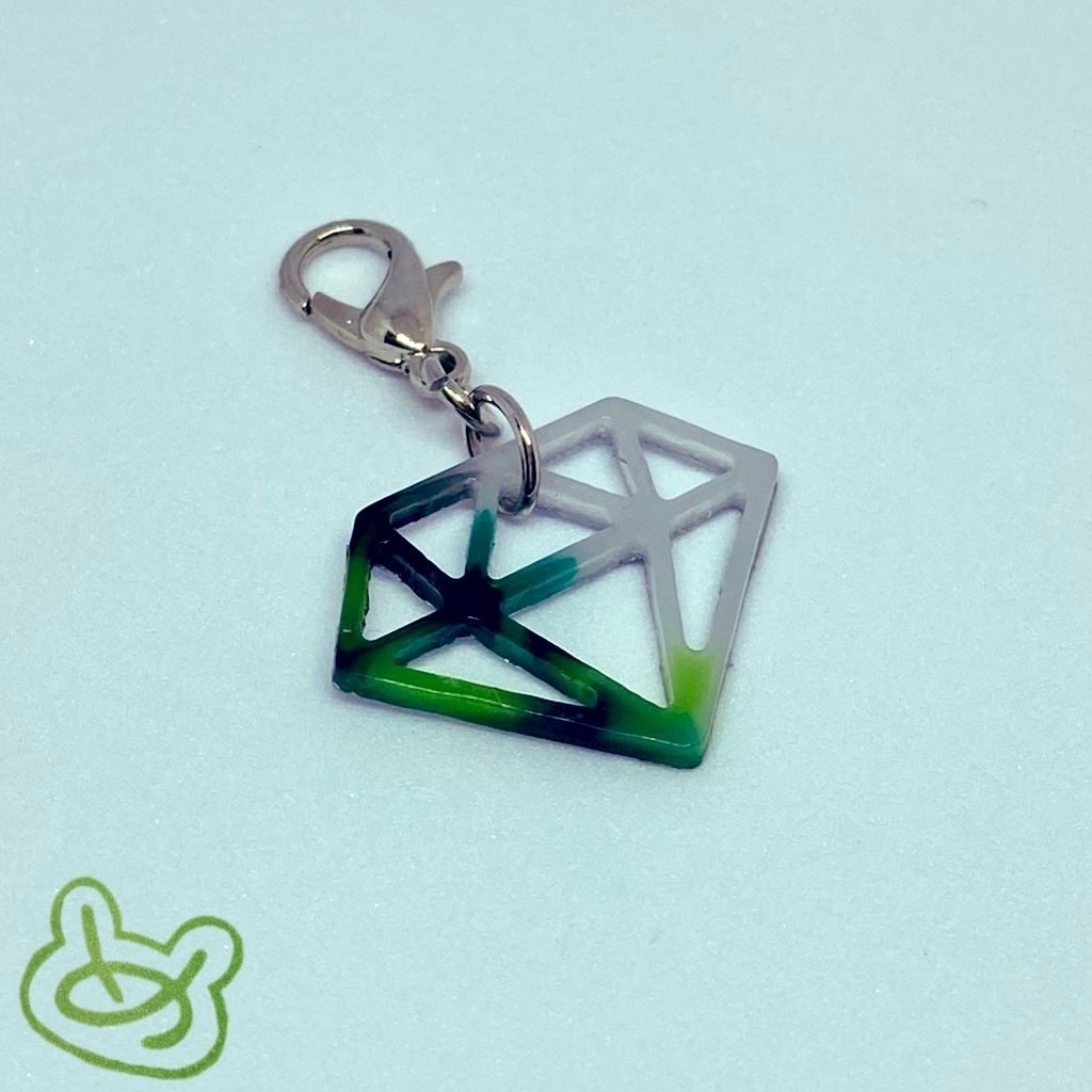 スタンドカラーマスクチャーム(ダイヤモンドは砕けない)