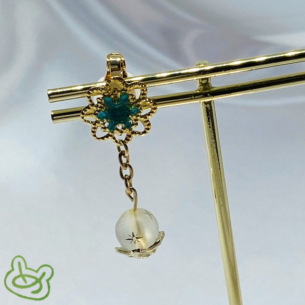 雪結晶マスクチャーム