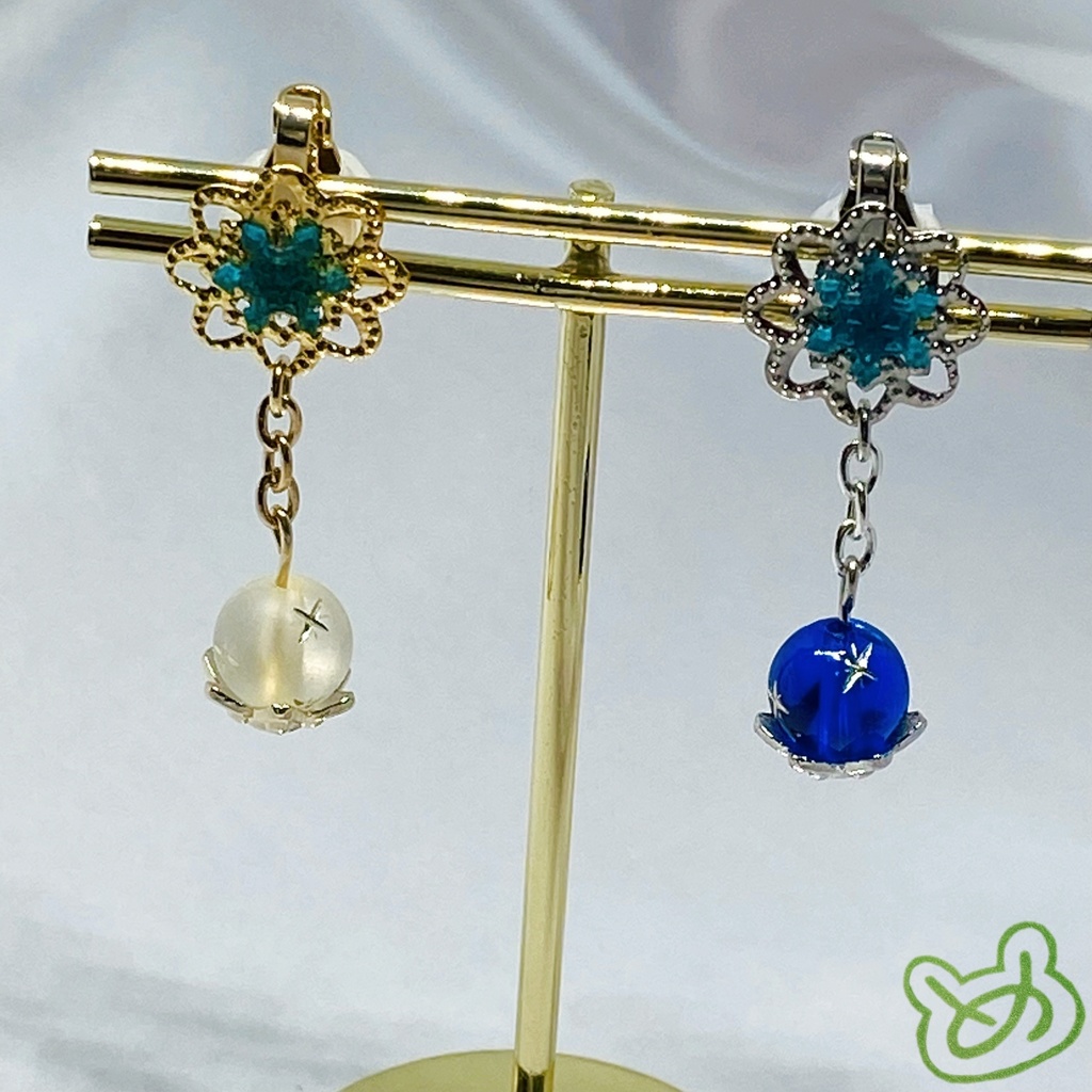 雪結晶マスクチャーム