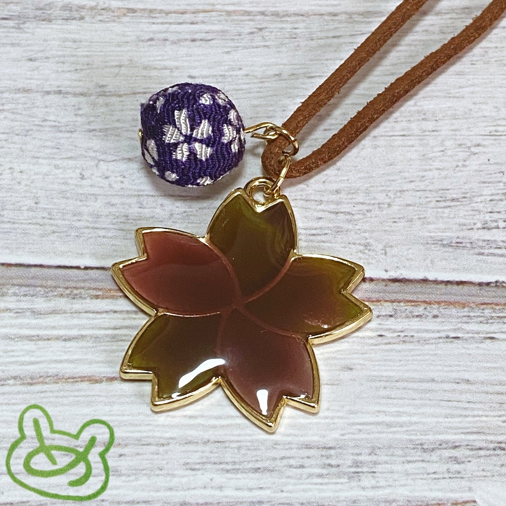 春の水ようかん風キーホルダー