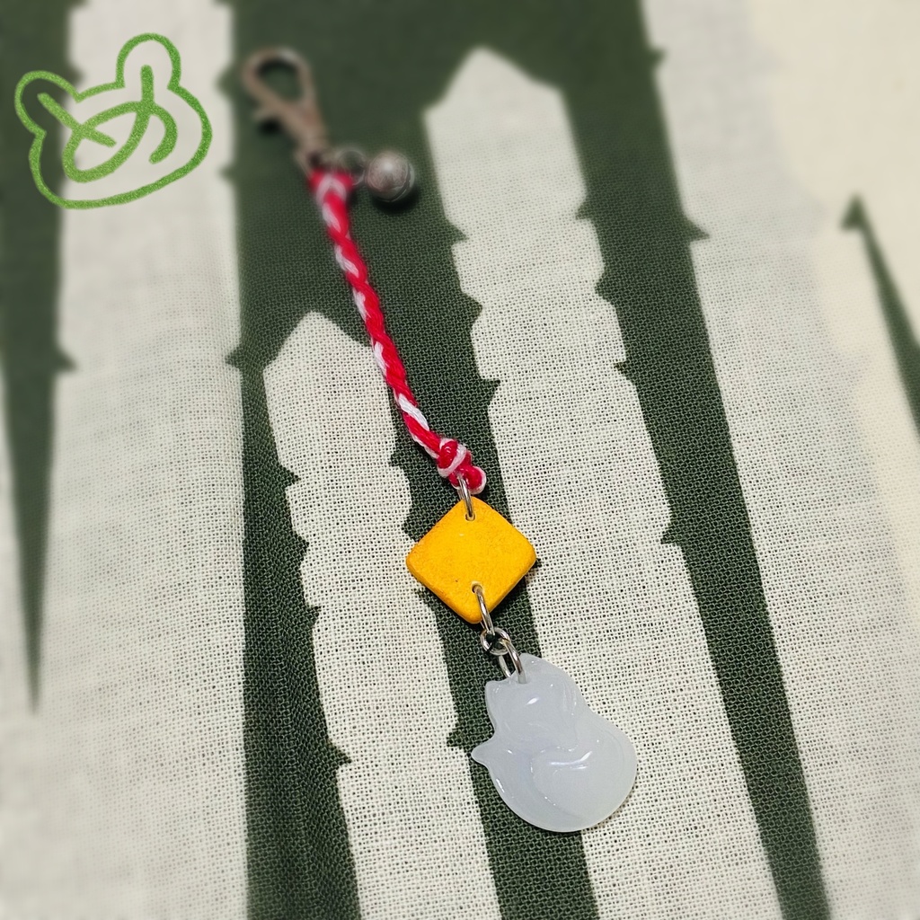 きつねさんのおいなりストラップ