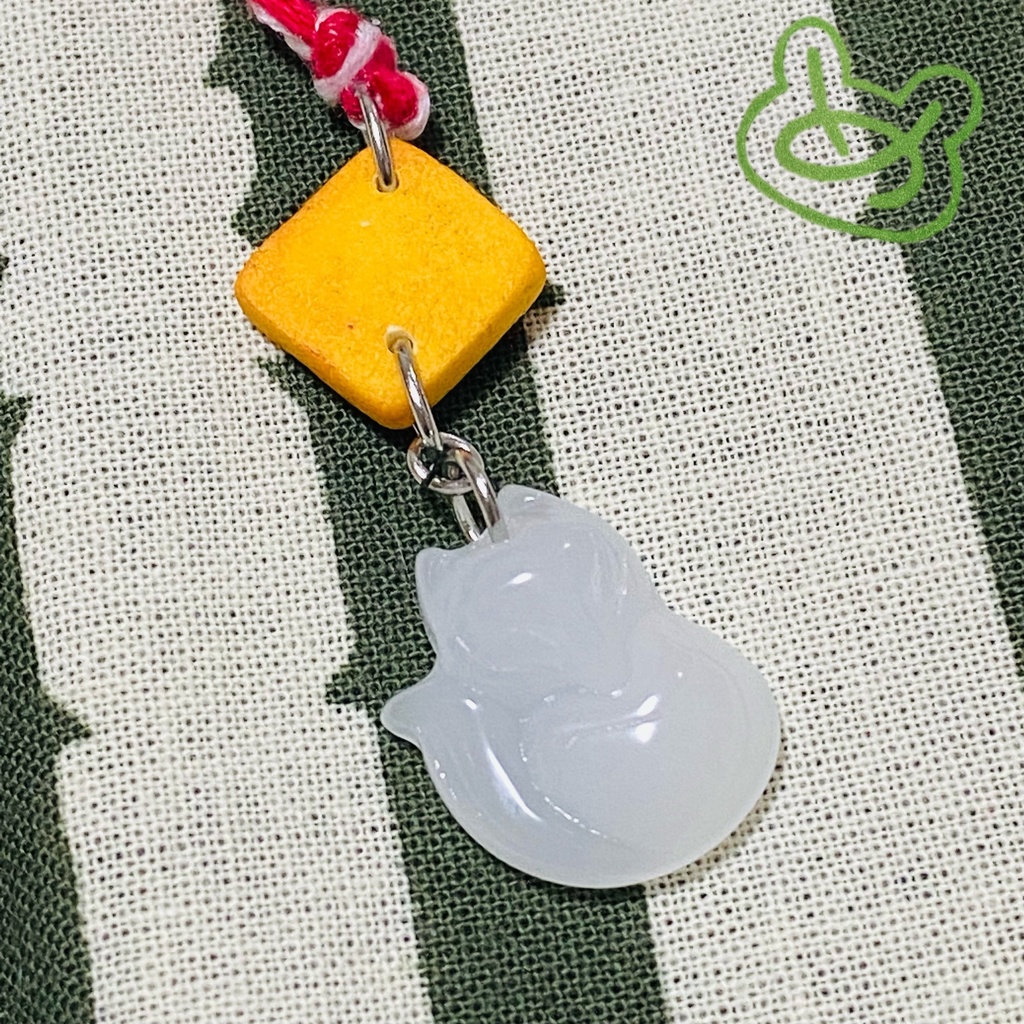 きつねさんのおいなりストラップ