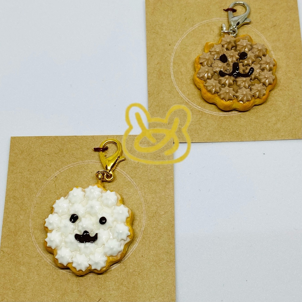 まるちーず?ぽめらにあん?ホイップクッキーチャーム
