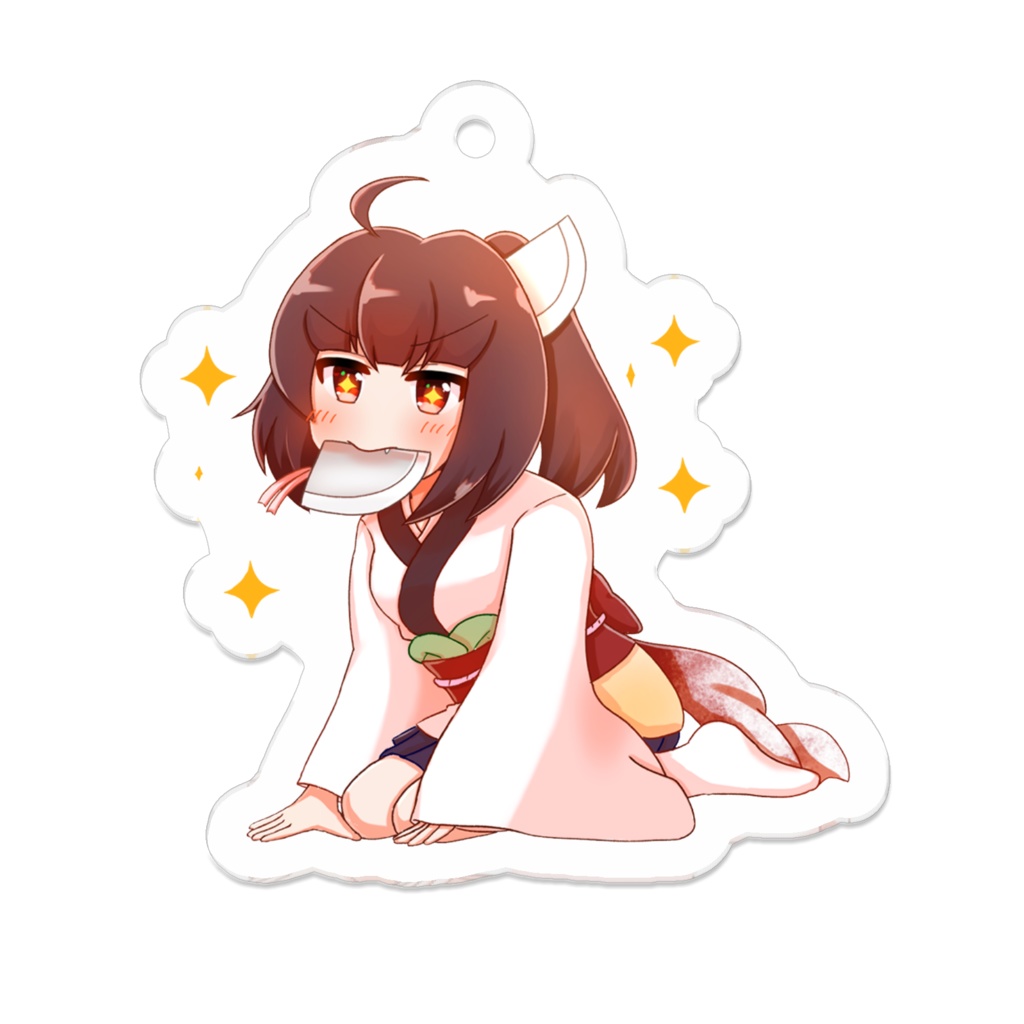 包丁くわえたきりたん