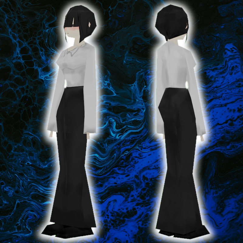 ノア先生【オリジナル3Dモデル】