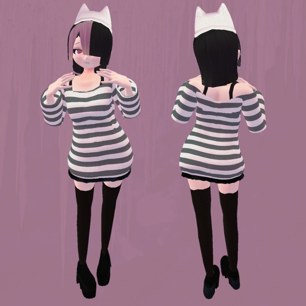 つむ【オリジナル3Dモデル】